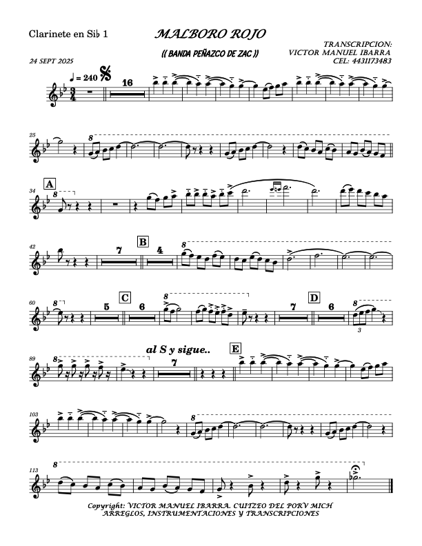La imagen puede contener una previsualizacion de una partitura